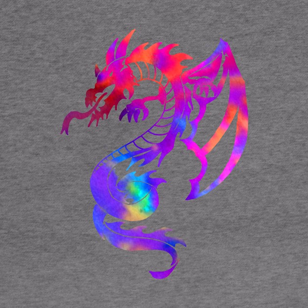 Rainbow Dragon by ZeichenbloQ